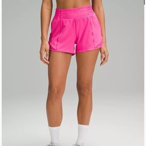 Lululemon hotly hot high rise shorts